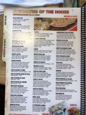 Menu photo 1 El Agave Warrenton, VA