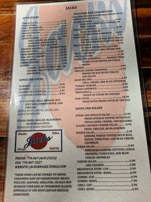 Menu photo 7 Jacks Hoschton, GA