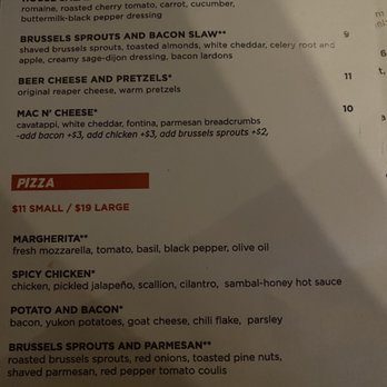 Half Acre Beer - Food menu - Breweries Near Me - Chicago, Illinois