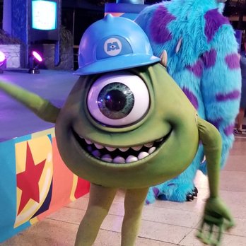 Pixar Pals Dance Party - Mike & Sulley - Amusement Parks Near Me - Anaheim, California