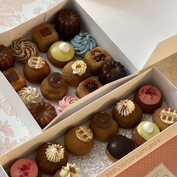 Choux - So French Kit (top) Box of 12 Cream Puffs (bottom) Haha grandpa couldn't wait and took one - Bakeries Near Me - San Francisco, California Choux - So French Kit (top) Box of 12 Cream Puffs (bottom) Haha grandpa couldn't wait and took one - Bakeries Near Me - San Francisco, California