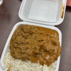 Curry Time - 2 item Combo. Coconut Curry & Butter Chicken. LOADED!