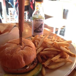 Buoy Beer - Amazing amazing Buoy Burger and fries.