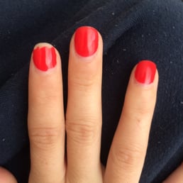 Chipped gel nails after 5 days!!!! Supposed to last way longer! Chipped gel nails after 5 days!!!! Supposed to last way longer!