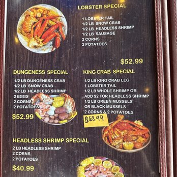 Crafty Crab - Menu Specials - Seafood Near Me - Pompano Beach, Florida