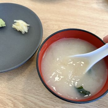 Hana Sushi - miso soup, fresh wasabi and ginger - Sushi Bars Near Me - Phoenix, Arizona