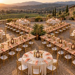 D's Pretty Events - Vineyard Romance
Rustic charm with an elegant touch