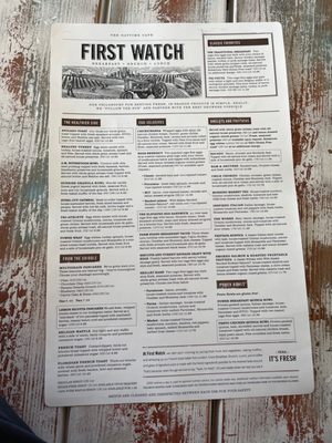 Menu photo 5 First Watch Houston, TX Menu photo 5 First Watch Houston, TX