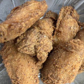 Creole Kitchen and Daiquiris - Wings (included in the platter) close up - Cajun/Creole Near Me - Houston, Texas