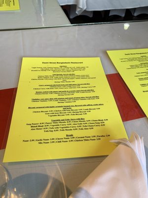 Menu photo 6 Deshi Street Bangladeshi Restaurant Chamblee, GA