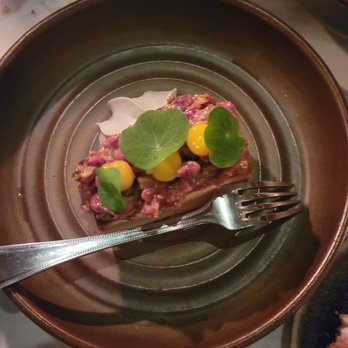 The Graceful Ordinary - Steak tartar- one of the best bites of the night - New American Near Me - St. Charles, Illinois The Graceful Ordinary - Steak tartar- one of the best bites of the night - New American Near Me - St. Charles, Illinois