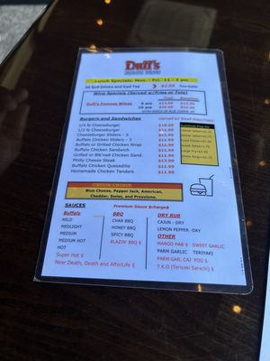 Menu photo 4 Duff's Famous Wings Southlake, TX Menu photo 4 Duff's Famous Wings Southlake, TX