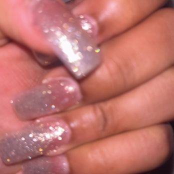 Valley Nails - Medium/long square full-set by Nancy. This color is called Champagne. Love it and Nancy did my brows perfectly.thank you - Nail Salons Near Me - Hercules, California