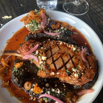 Free Range Kitchen - Pork chop - New American Near Me - Basalt, Colorado Free Range Kitchen - Pork chop - New American Near Me - Basalt, Colorado