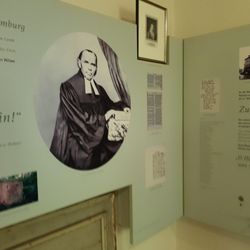 Nietzsche Geburtshaus - Informationstafeln