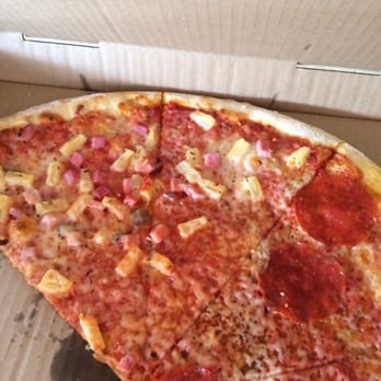 Lucky Slice Pizza - Clearfield - I like the thin crust but not much sauce or cheese.  Heard it was really good but it was a little disappointing. - Pizza Near Me - Clearfield, Utah