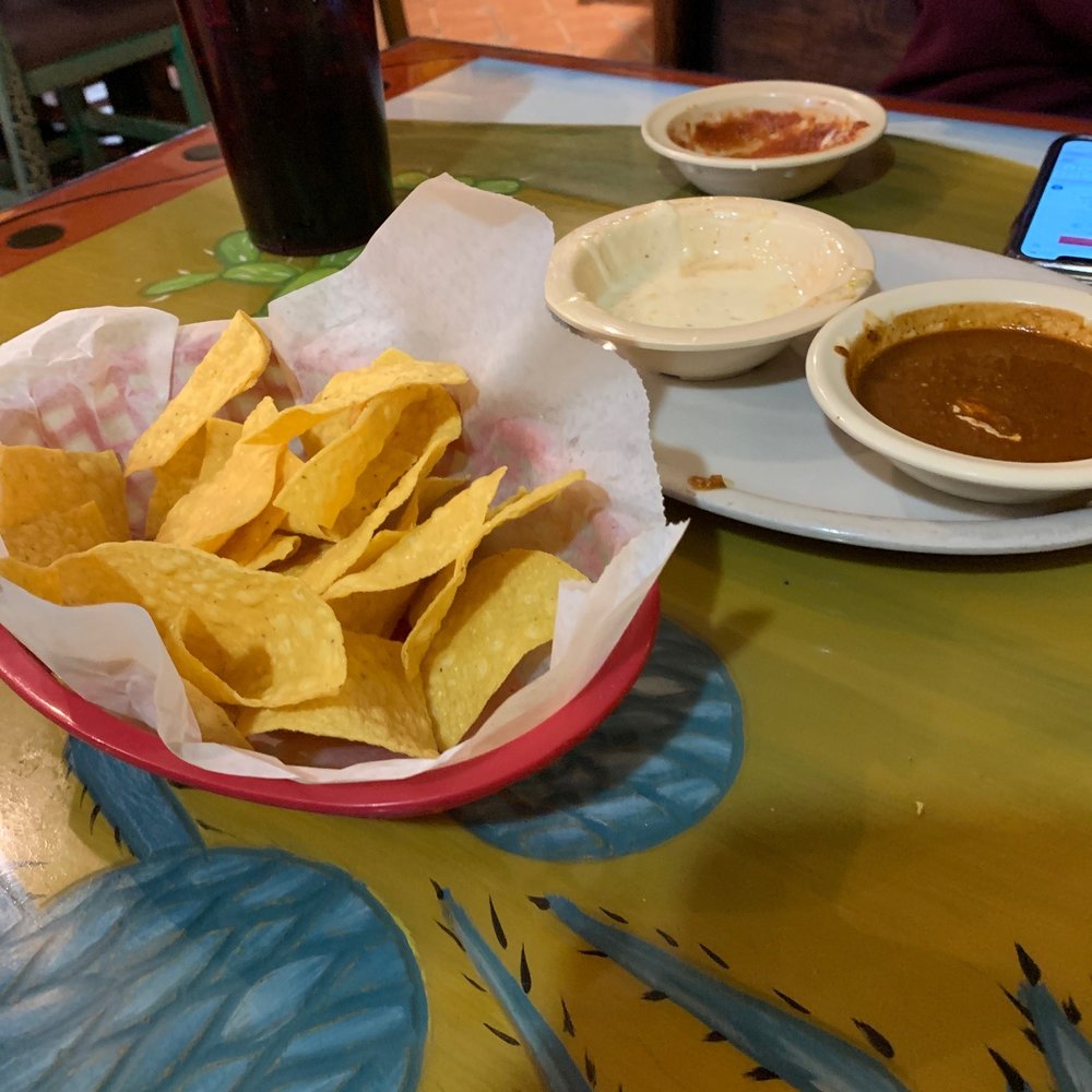 Start you off right. Really hot sauce upon request. Menu is huge.