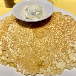 Famous pancakes - more crepelike than fluffy, great flavor