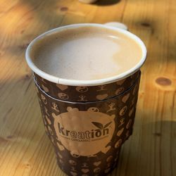 Kreation Organic Juicery - My favorite coffee la vida moca! Getting it every day... thank you Carlos for amazing service always