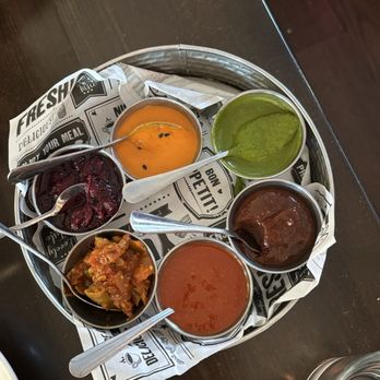 Daru - Chutney sampler - Cocktail Bars Near Me - Washington, DC, District of Columbia