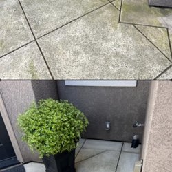 Lefty's Pressure Washing - Before and after