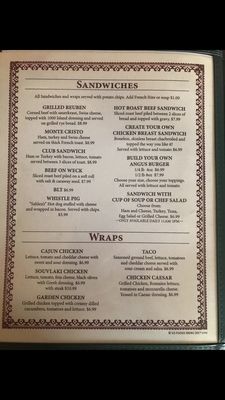 Menu photo 5 Johnston's Restaurant Ransomville, NY