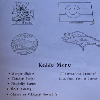 20 Mile Tap House - Kids menu - American Near Me - Parker, Colorado 20 Mile Tap House - Kids menu - American Near Me - Parker, Colorado