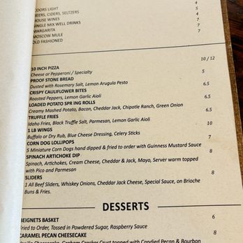 Proof Craft Kitchen and Cocktails - Happy Hour Menu - Pizza Near Me - Star, Idaho
