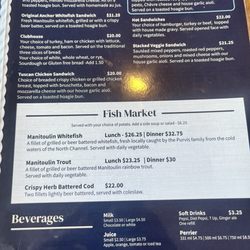 Achor Inn Hotel - The Menu