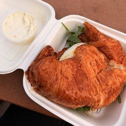 build your own croissant sandwich build your own croissant sandwich