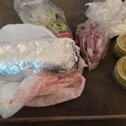 Al pastor breakfast burrito Al pastor breakfast burrito