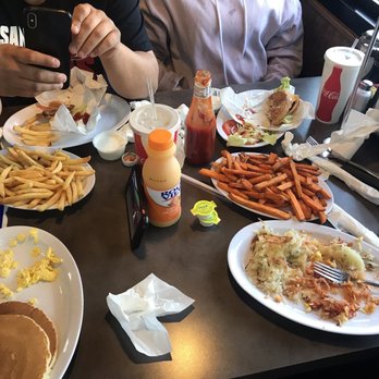The Grill - #1 , hamburger with fries and cheeseburger with potato fries. - Burgers Near Me - Fullerton, California The Grill - #1 , hamburger with fries and cheeseburger with potato fries. - Burgers Near Me - Fullerton, California