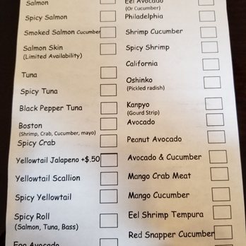 Sashimi Express II - Menu - Sushi Bars Near Me - New York, New York Sashimi Express II - Menu - Sushi Bars Near Me - New York, New York
