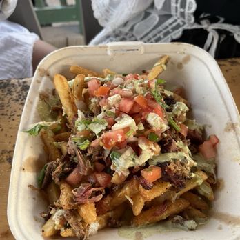 Chicken In A Barrel BBQ-Kapaa - Pork loaded fries - Barbeque Near Me - Kapaa, Hawaii