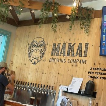 Makai Brewing Company - Bar area - Breweries Near Me - Ocean Isle Beach, North Carolina