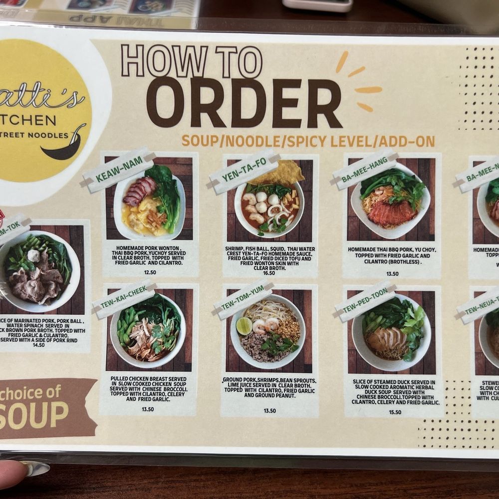 Patti's Kitchen - Menu on 7/6/2023 - Thai Near Me - Pinellas Park, Florida Patti's Kitchen - Menu on 7/6/2023 - Thai Near Me - Pinellas Park, Florida