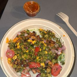 Salad and grain bowl Salad and grain bowl