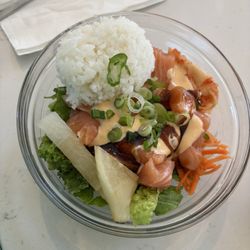 Lin's Sushi, Poke & Ramen - Chef Bowl - Salmon