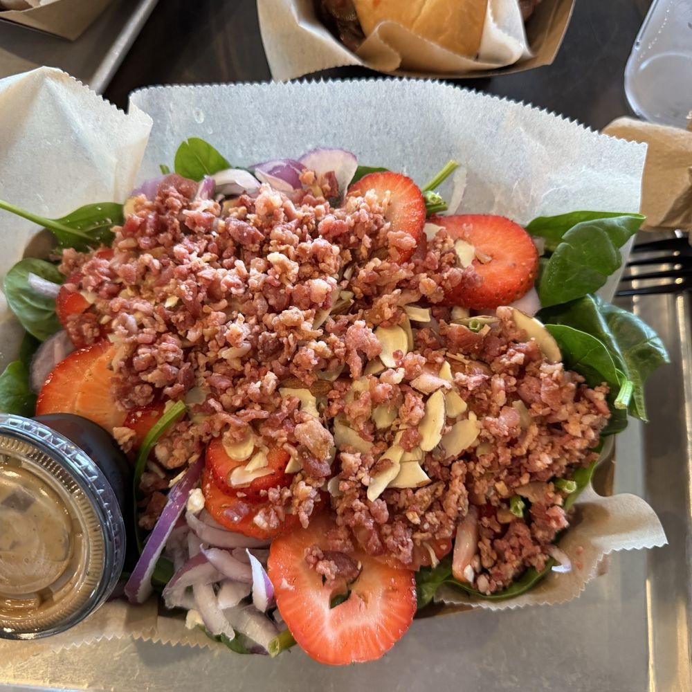 Wild Jack’s - Strawberry Spinach Salad - Barbeque Near Me - Traver, California Wild Jack’s - Strawberry Spinach Salad - Barbeque Near Me - Traver, California