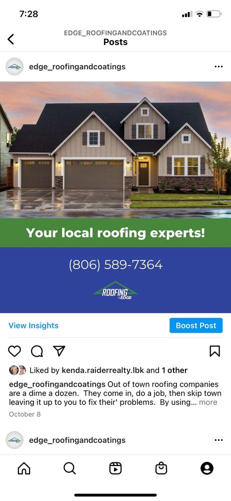 Slide of Roofing by EDGE