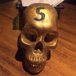 Gold Skull