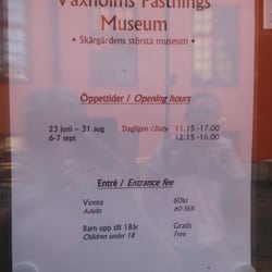 Vaxholm Kastell - Öppettider