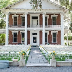 The House all set up for a wedding!