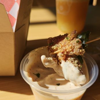 Sono Kitchen & Boba - Popcorn chicken with the dipping sauce - Bubble Tea Near Me - Gilbert, Arizona Sono Kitchen & Boba - Popcorn chicken with the dipping sauce - Bubble Tea Near Me - Gilbert, Arizona