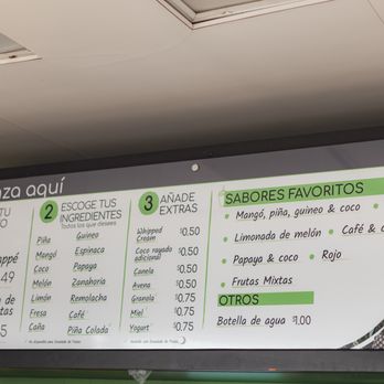 La Frutera - Juice Bars & Smoothies Near Me - Santa Isabel, Puerto Rico