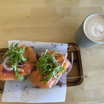 Hala Tree Cafe - Smoked Salmon & ube latte - Coffee & Tea Near Me - Kaaawa, Hawaii Hala Tree Cafe - Smoked Salmon & ube latte - Coffee & Tea Near Me - Kaaawa, Hawaii