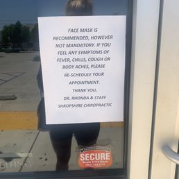 Violation of California's required wearing of masks.