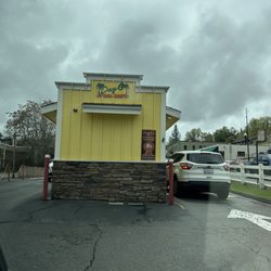 Day-O Espresso - 2 way Drive Thru, one on the left and one one right opposite direction. Pretty cool!