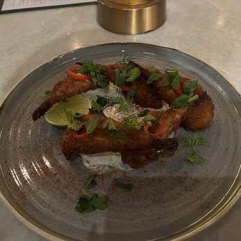 Red Rooster Overtown - "Fish wings" made from blowfish (puffer fish)! - Cocktail Bars Near Me - Miami, Florida Red Rooster Overtown - "Fish wings" made from blowfish (puffer fish)! - Cocktail Bars Near Me - Miami, Florida