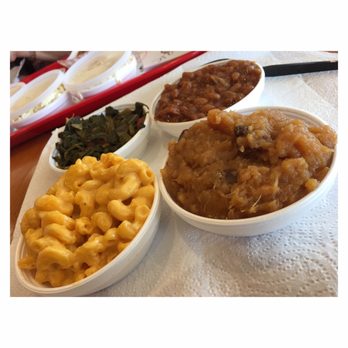 Meat n Fire - Mediocre Sides - Collards, Bbq Beans, Sweet Potato Soufflé, Mac and Cheese - Barbeque Near Me - Saint Cloud, Florida